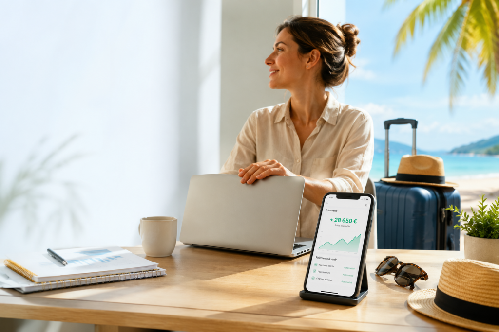 trésorerie vacances entreprise TPE PME été gestion